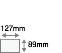 L 89x127mm