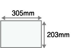 六切ワイド 203x305mm