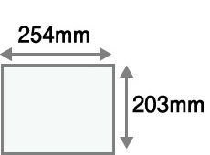 六切 203x254mm